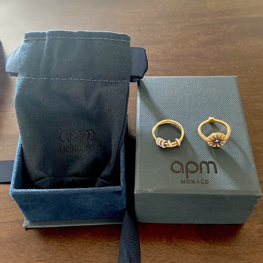 APM Monaco rings